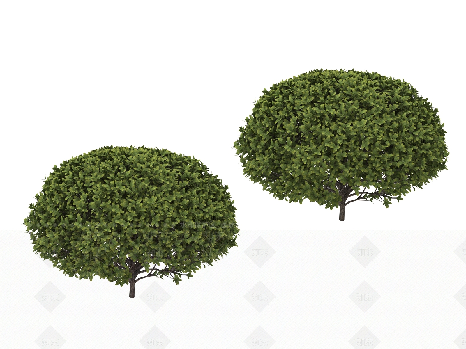 灌木3D模型下载【ID:1177807085】