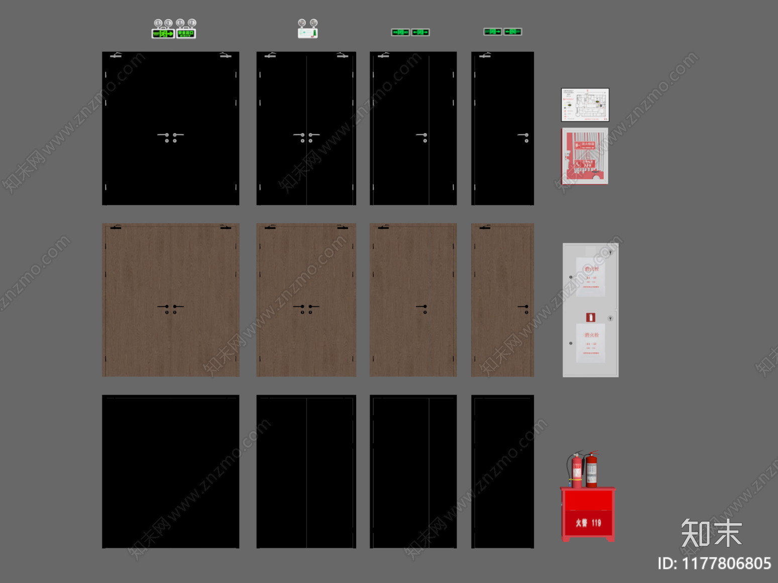 现代其他门SU模型下载【ID:1177806805】