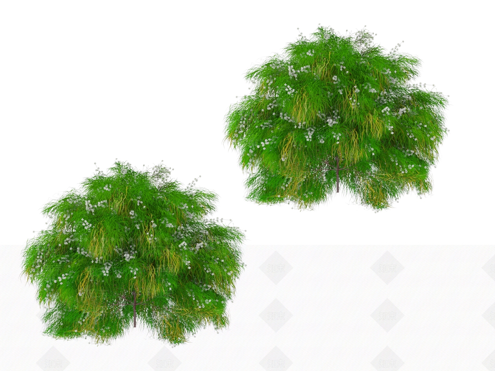 灌木3D模型下载【ID:1177809733】