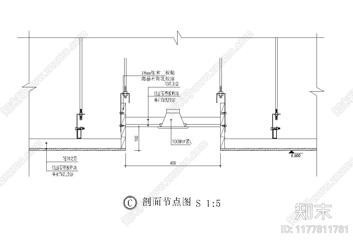 现代其他节点详图cad施工图下载【ID:1177811781】