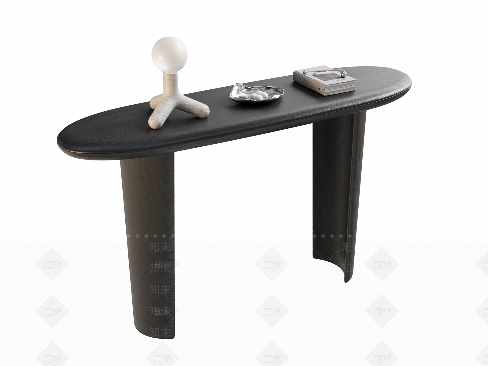 现代中古条案3D模型下载【ID:1177814138】