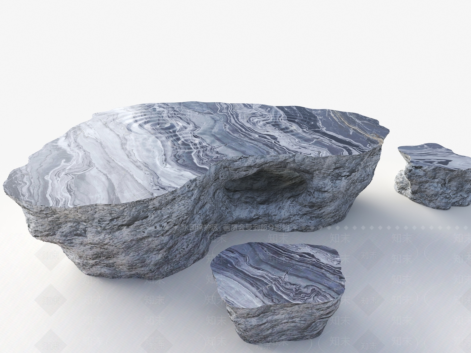 现代其他桌椅3D模型下载【ID:1177820810】