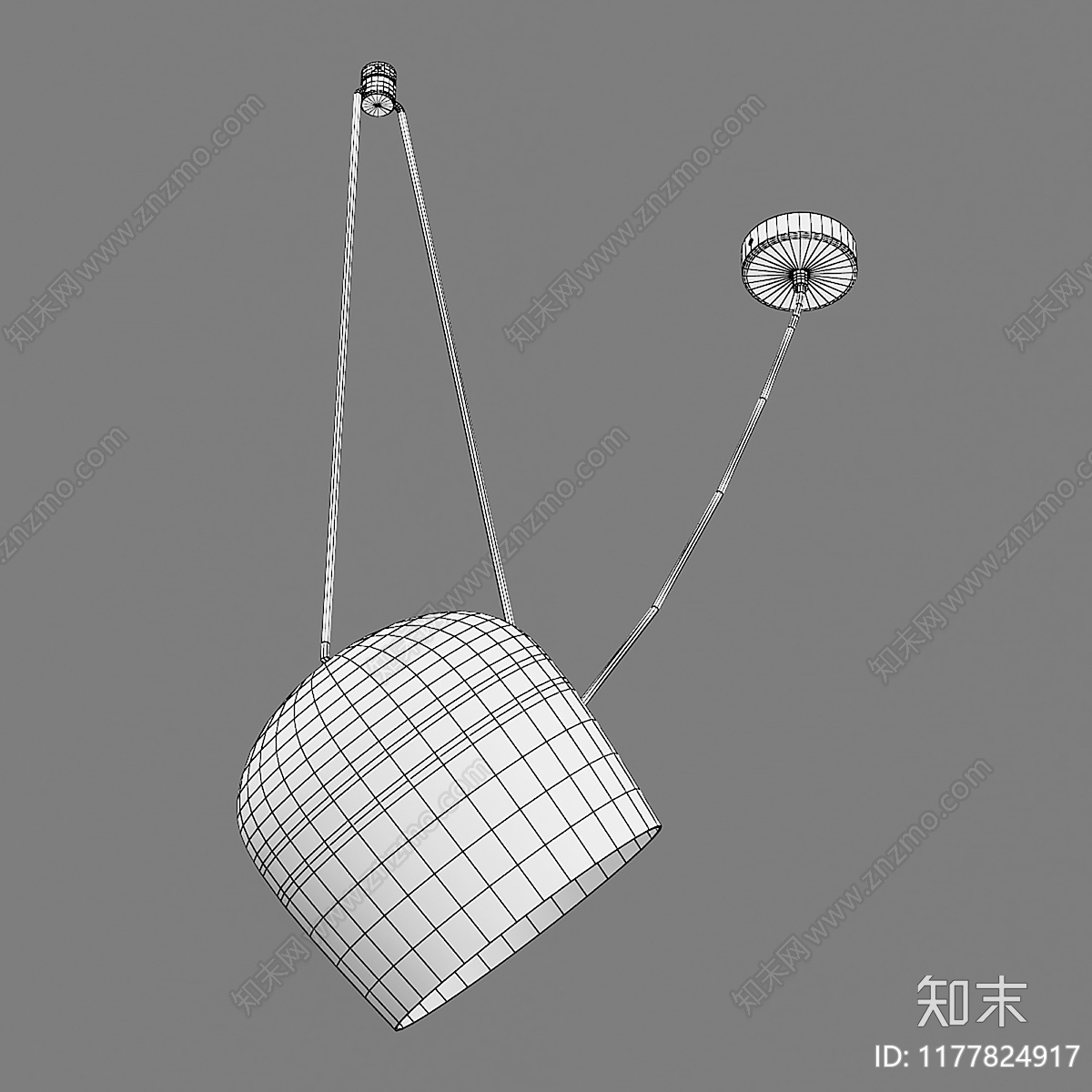 吊灯3D模型下载【ID:1177824917】