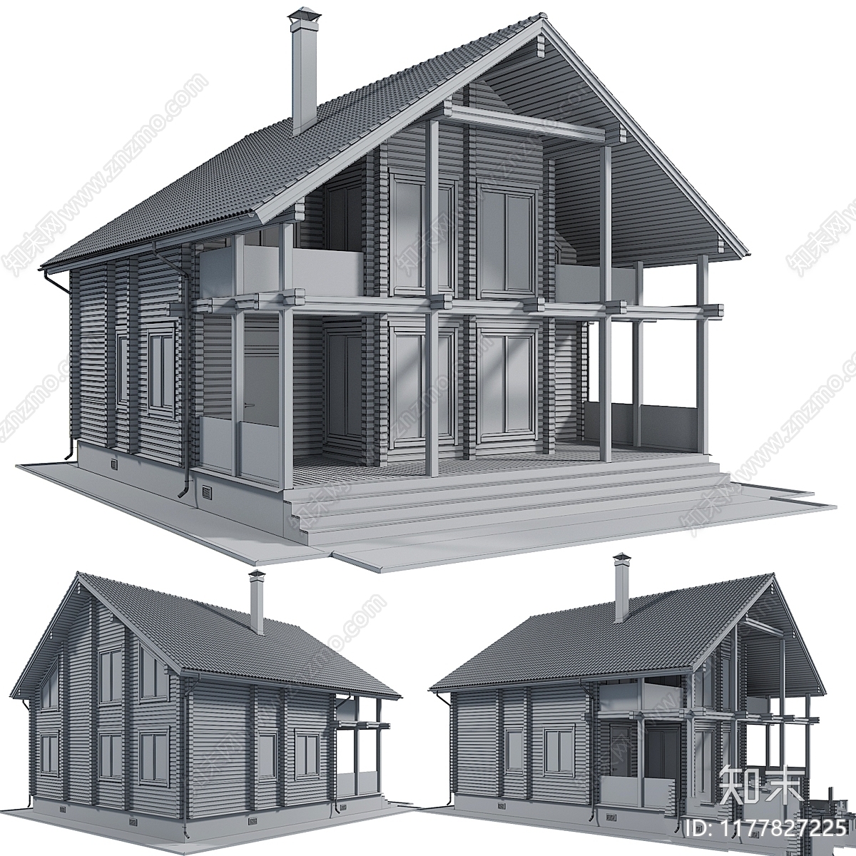 其他建筑外观3D模型下载【ID:1177827225】