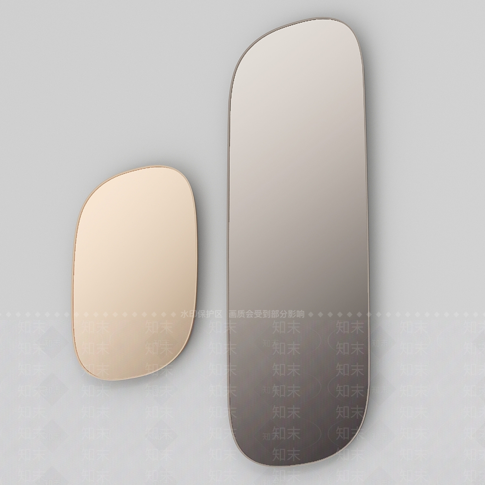 镜子3D模型下载【ID:1177829990】