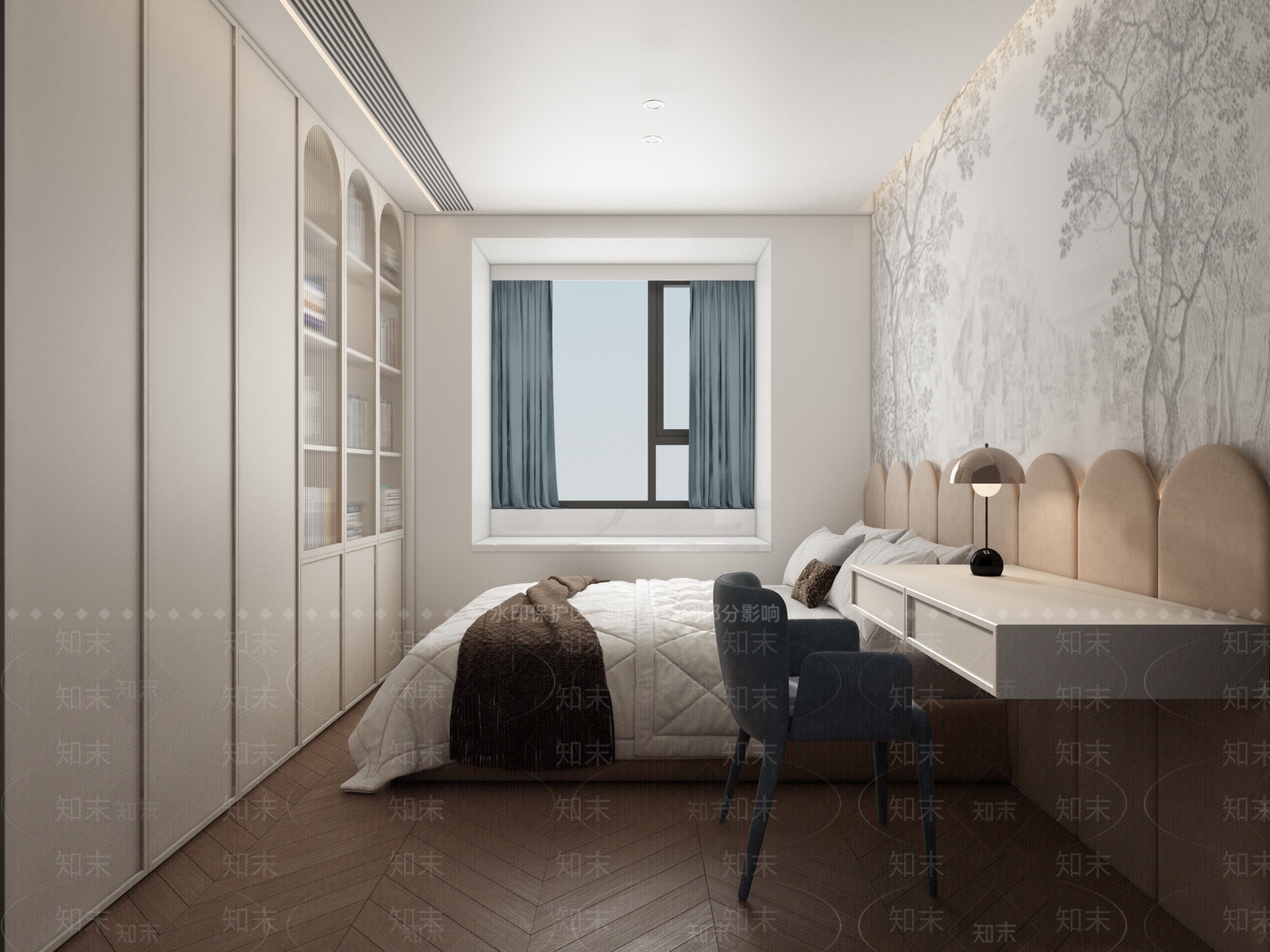 法式中古通用儿童房3D模型下载【ID:1177846617】