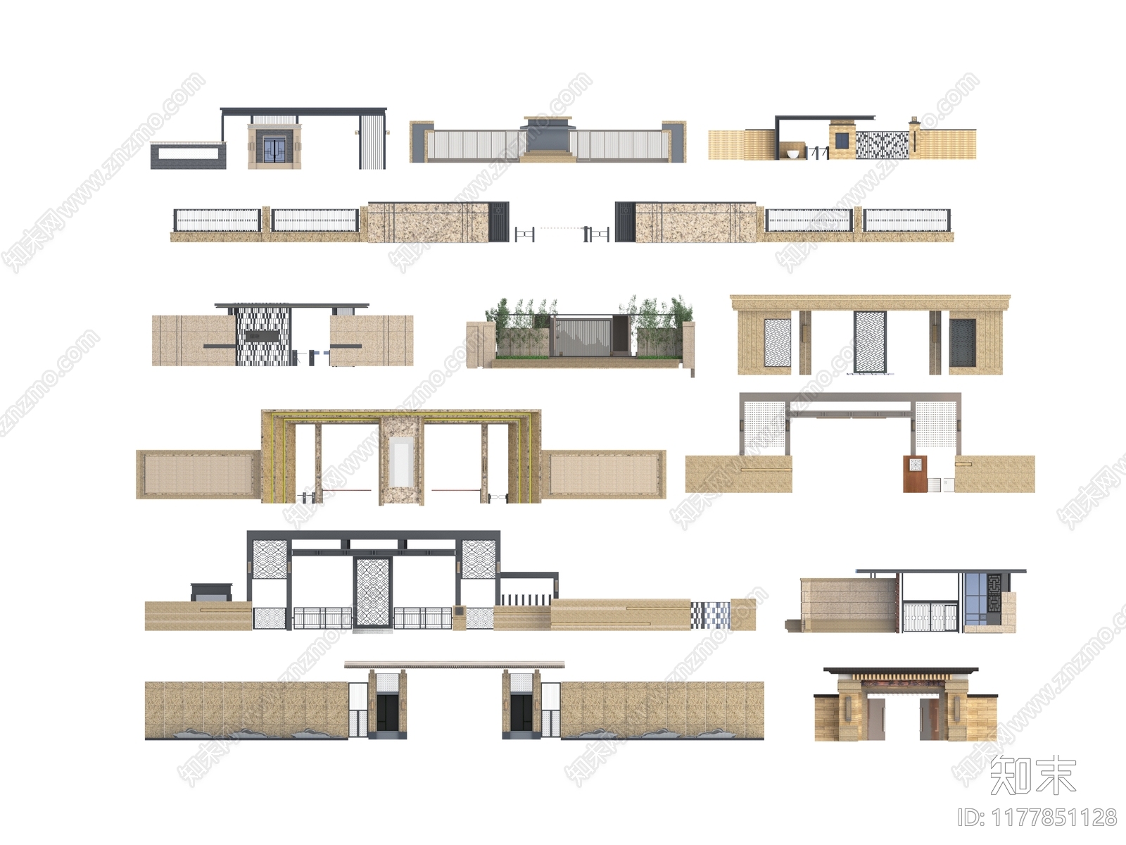 现代其他景观3D模型下载【ID:1177851128】