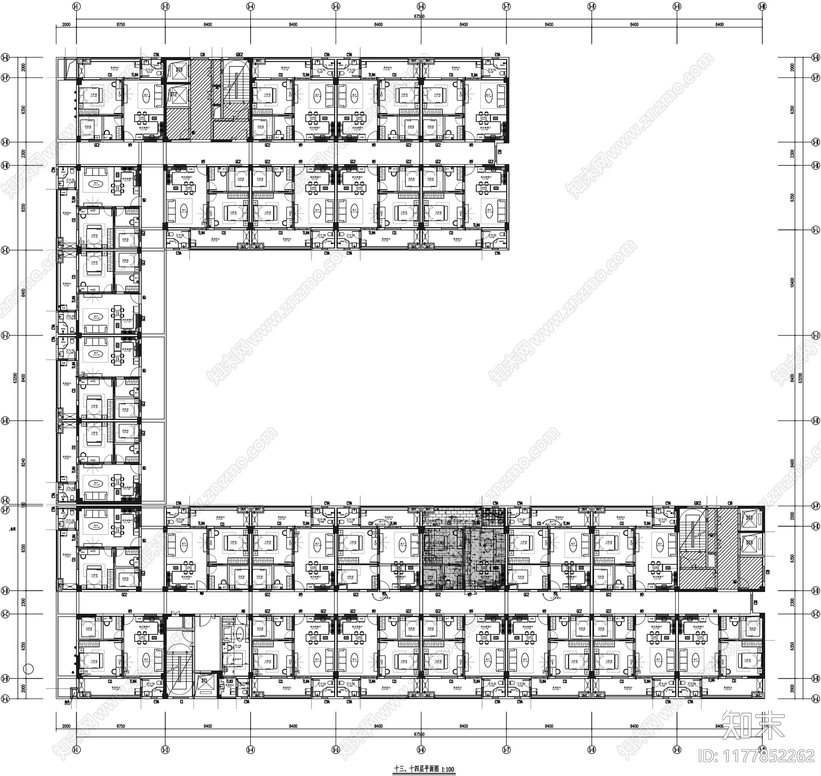 现代其他工装空间cad施工图下载【ID:1177852262】