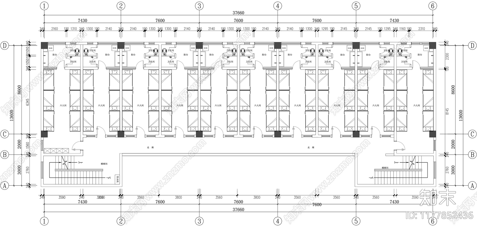 现代其他工装空间施工图下载【ID:1177852436】