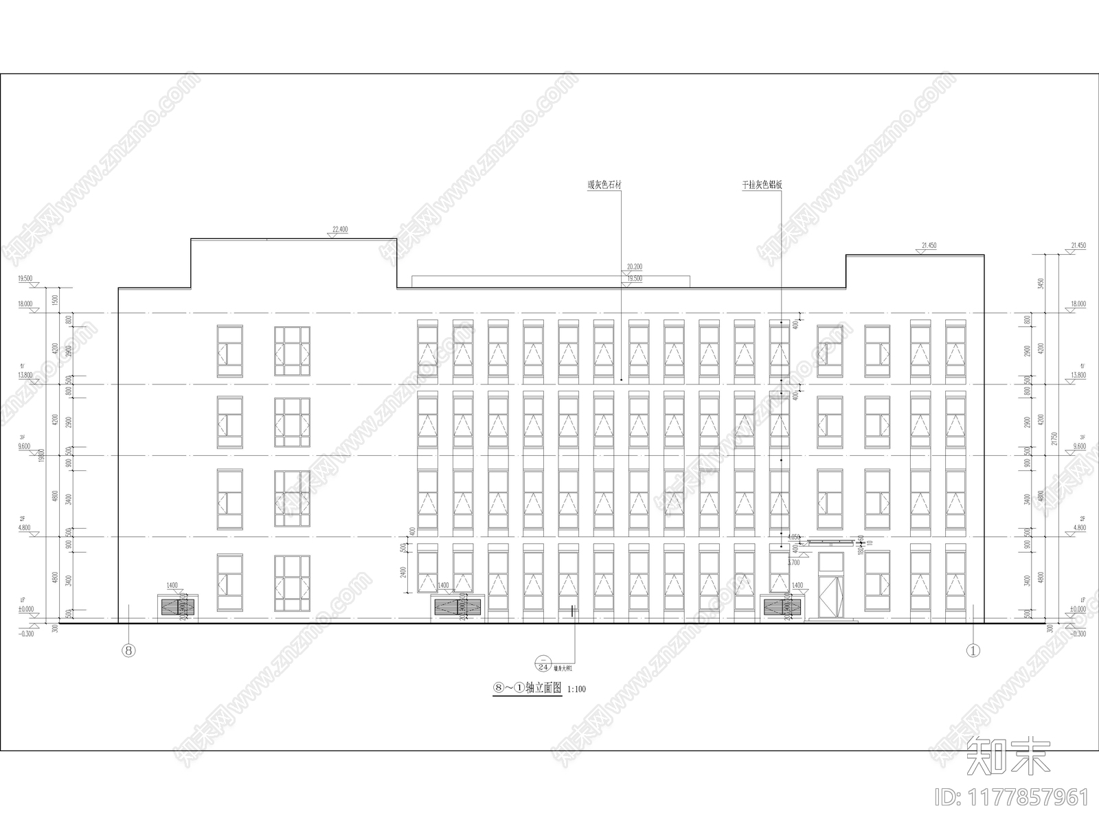 现代其他建筑施工图下载【ID:1177857961】