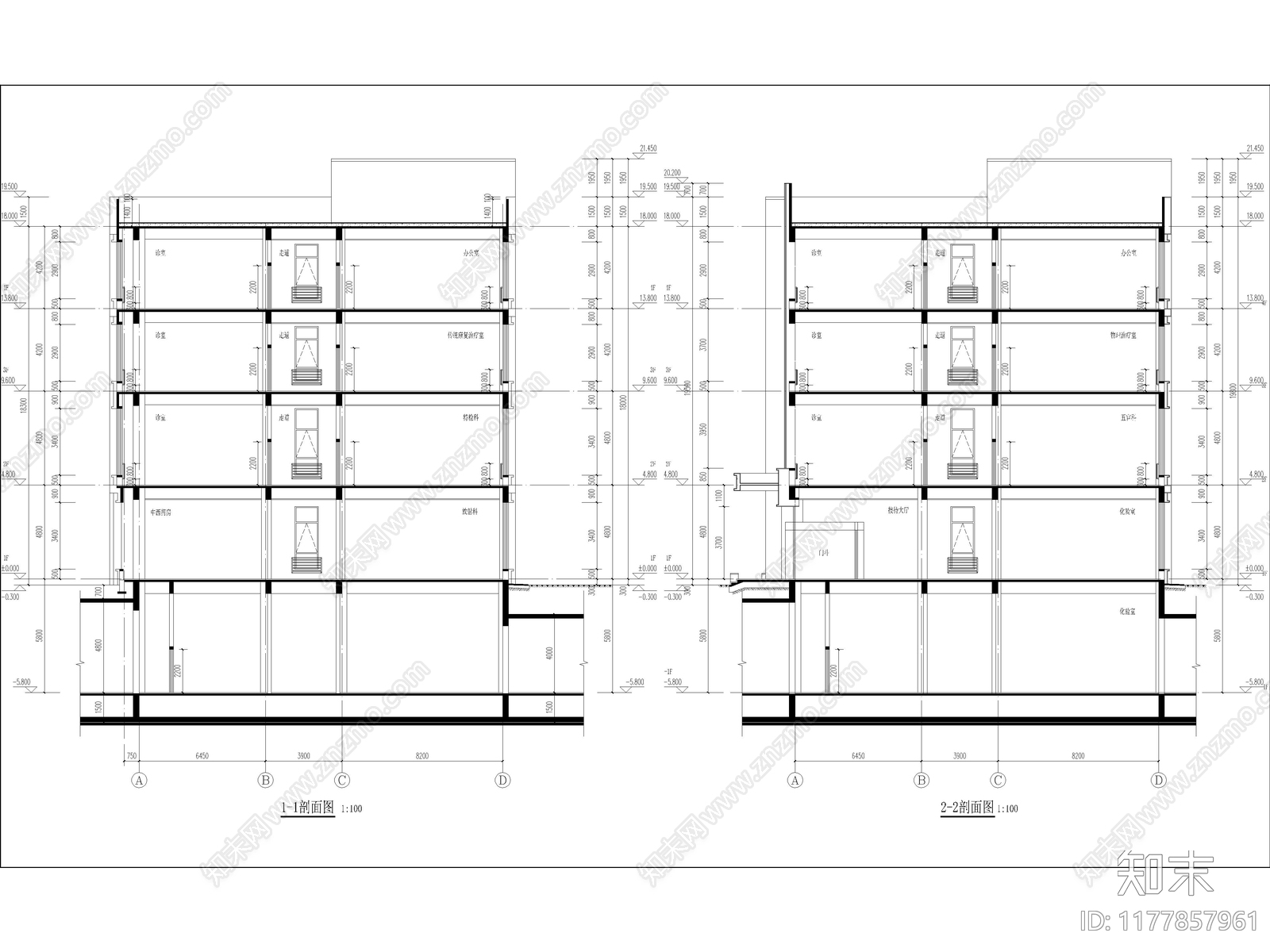 现代其他建筑施工图下载【ID:1177857961】