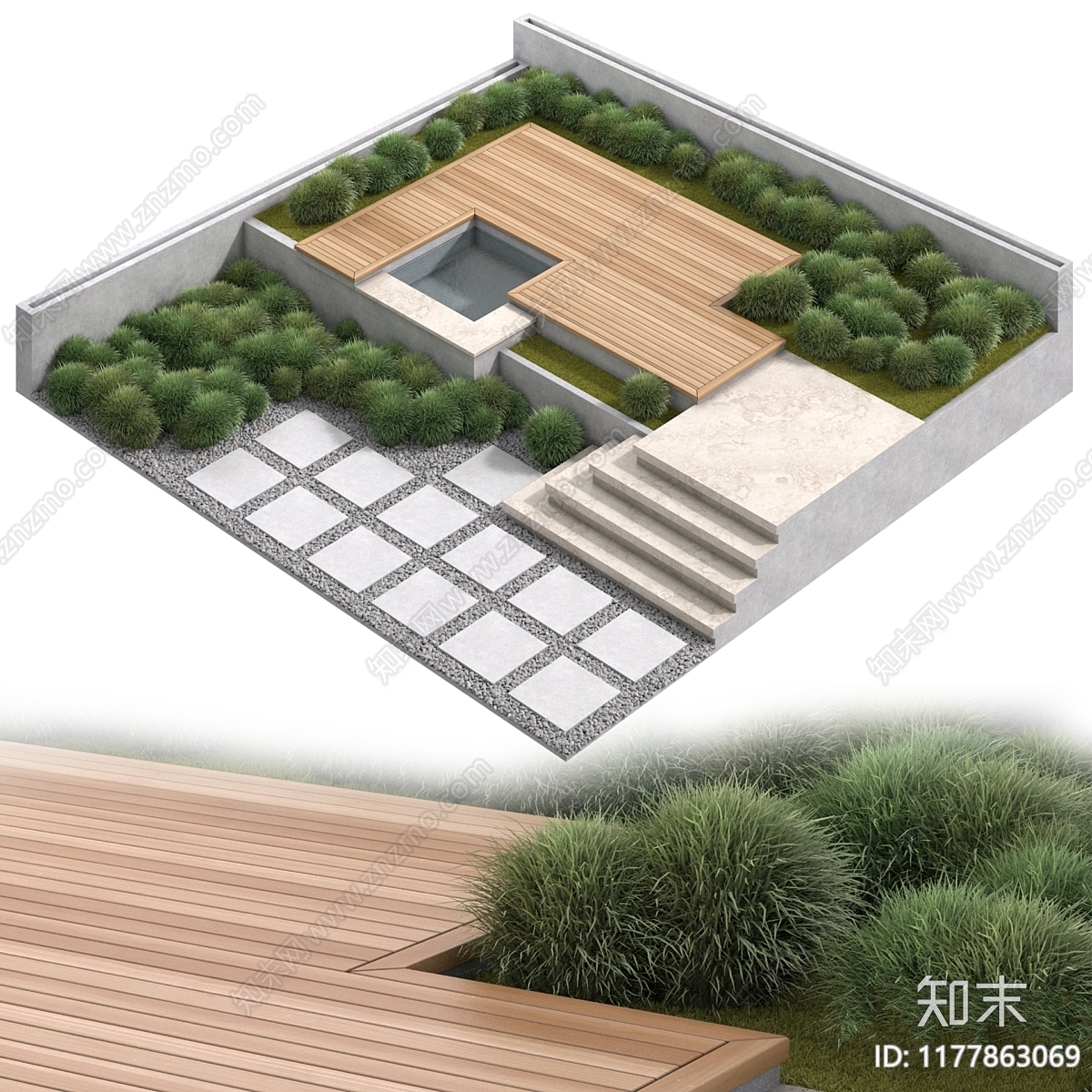 其他景观小品3D模型下载【ID:1177863069】