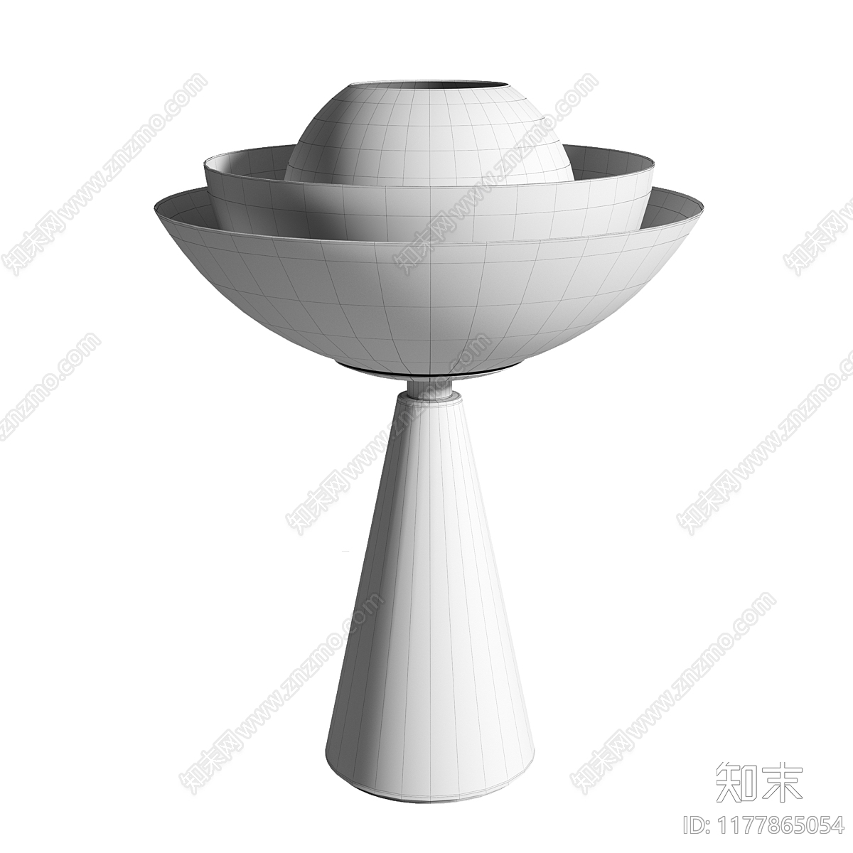 台灯3D模型下载【ID:1177865054】