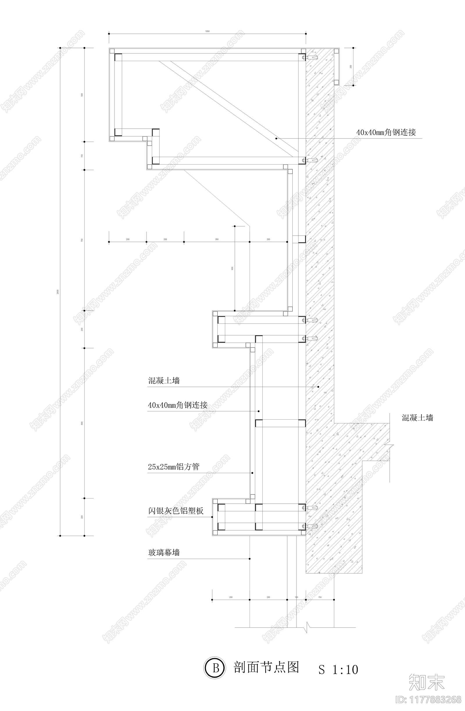 现代其他节点详图cad施工图下载【ID:1177883268】