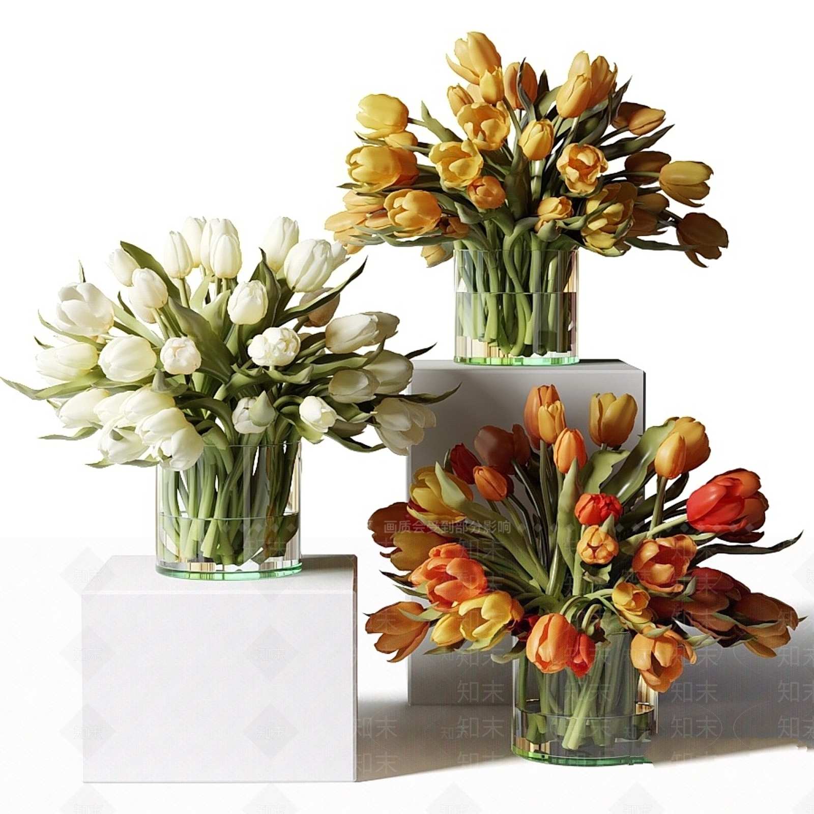 花艺3D模型下载【ID:1177884601】