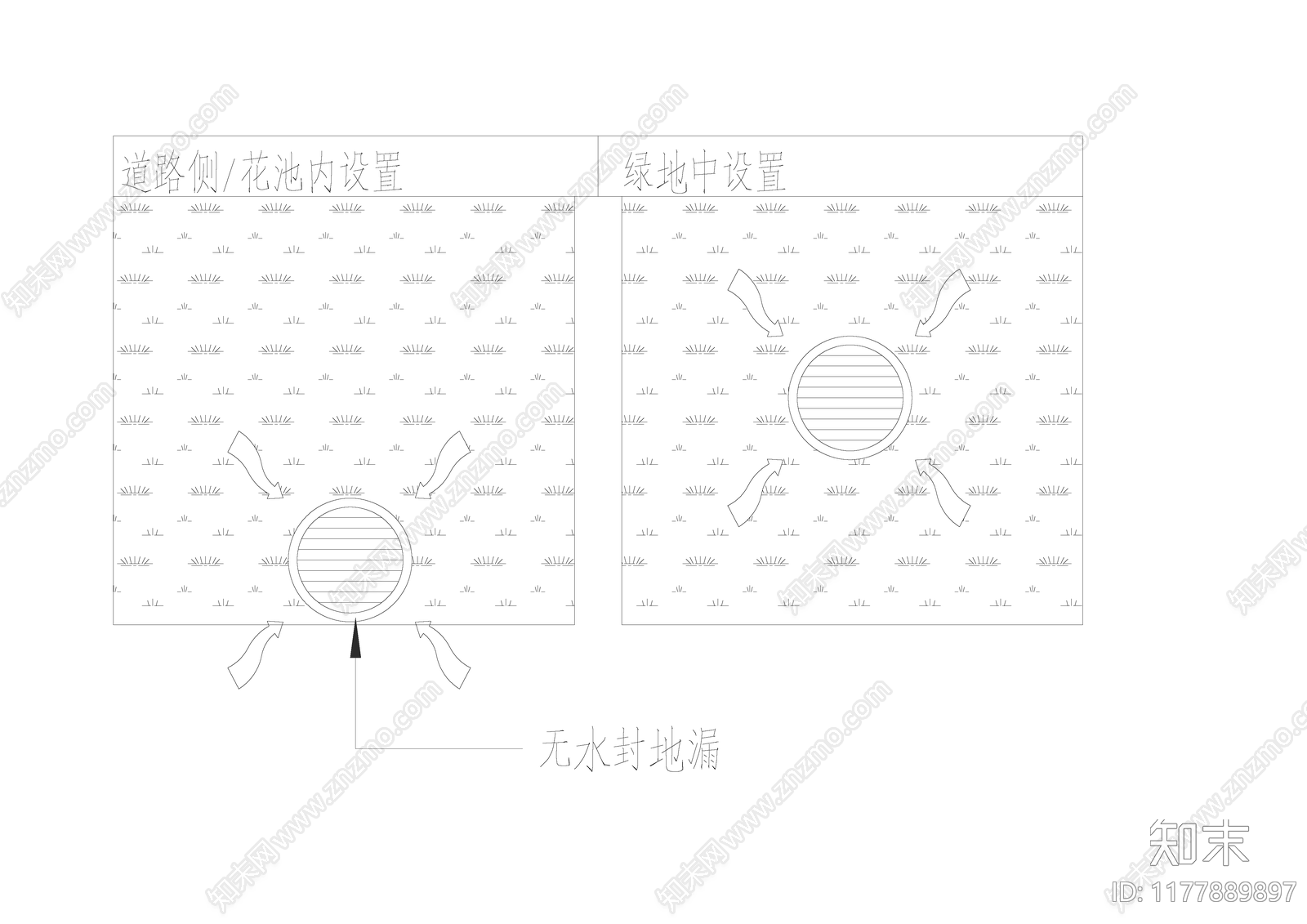 给排水节点详图cad施工图下载【ID:1177889897】