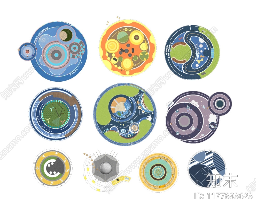 现代景观小品下载【ID:1177893623】