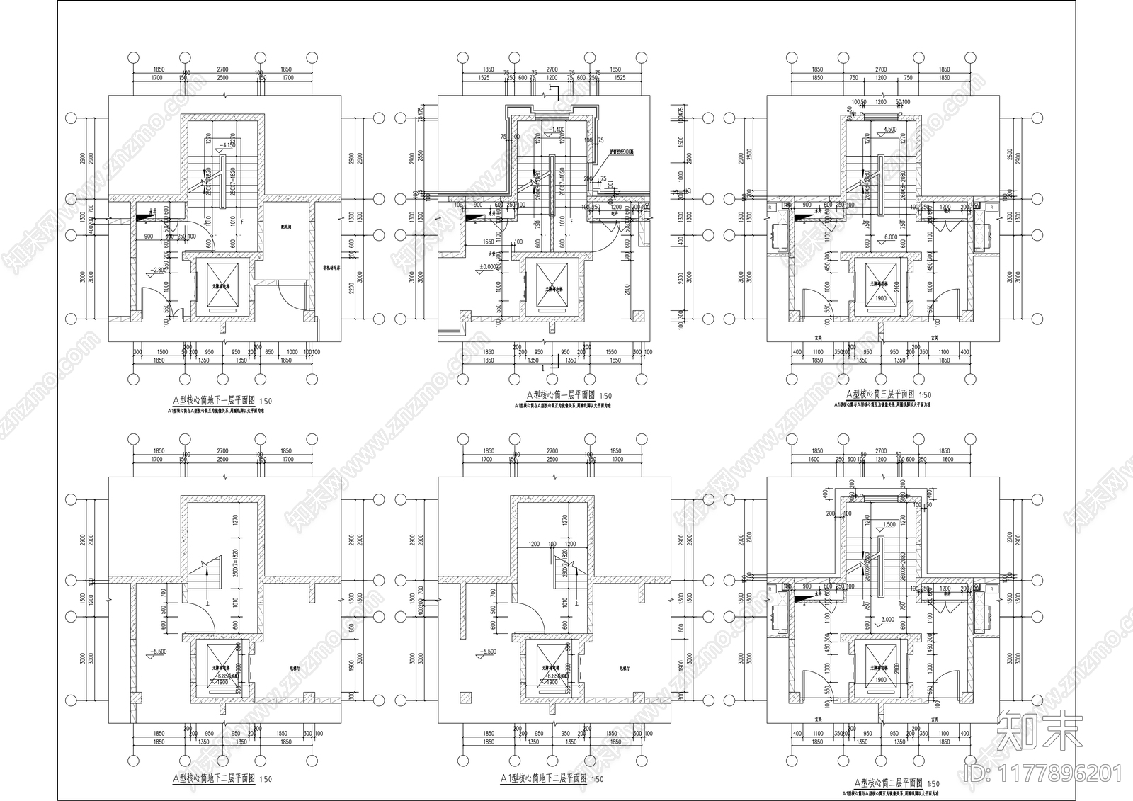 新中式住宅楼建筑施工图下载【ID:1177896201】