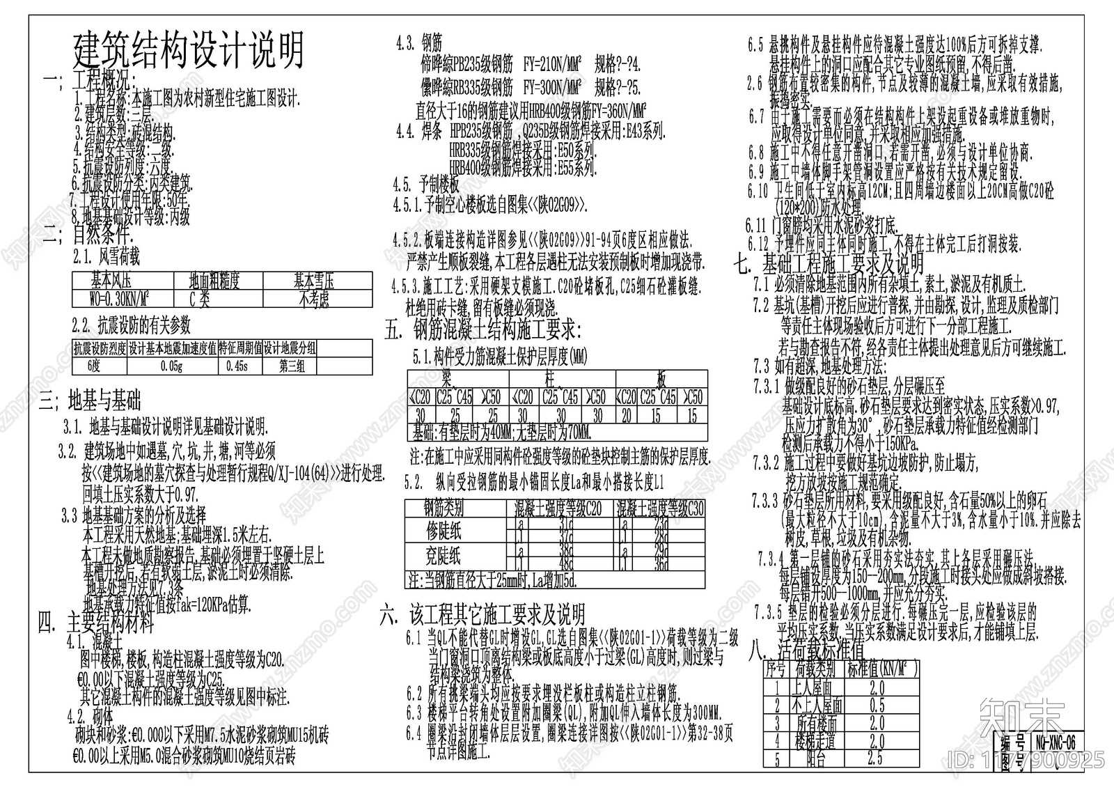 现代设计说明施工图下载【ID:1177900925】