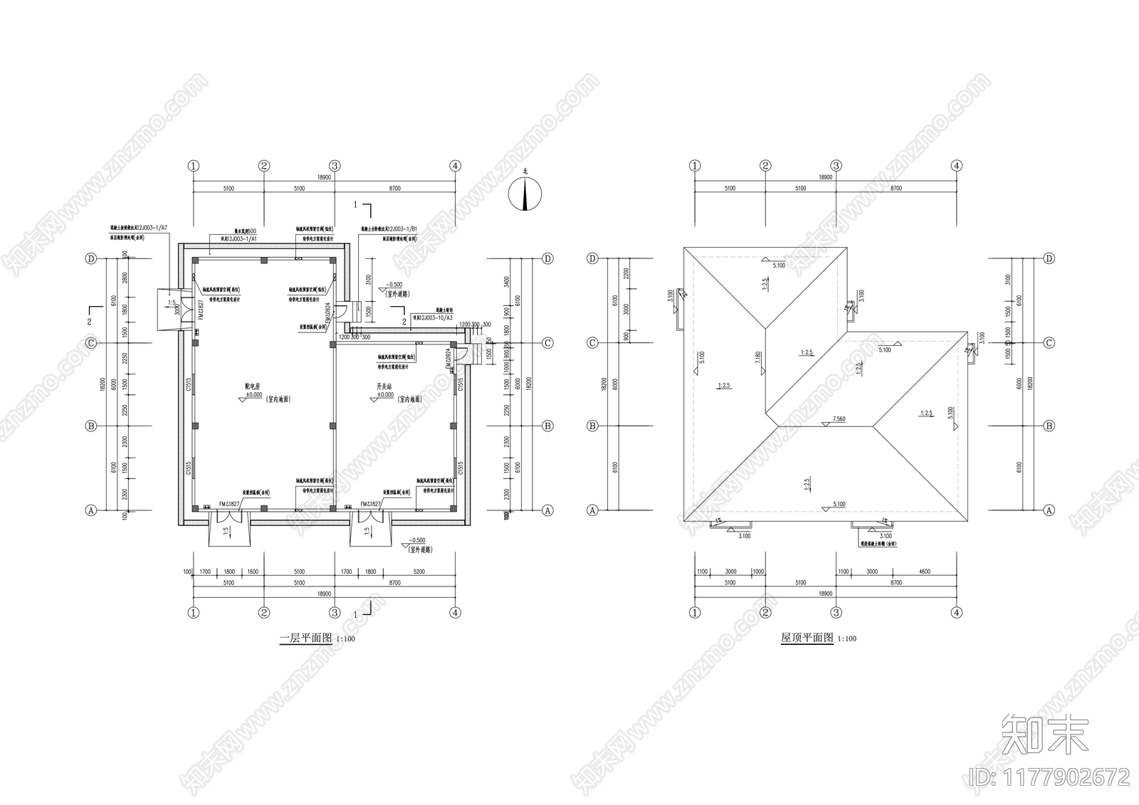 现代其他建筑施工图下载【ID:1177902672】