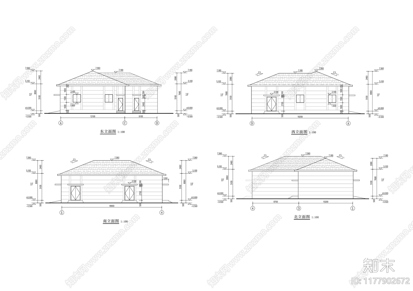 现代其他建筑施工图下载【ID:1177902672】