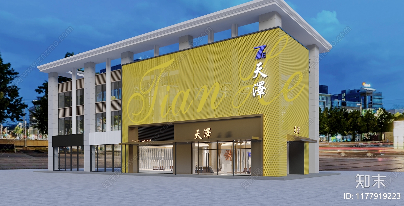 现代家居专卖店3D模型下载【ID:1177919223】