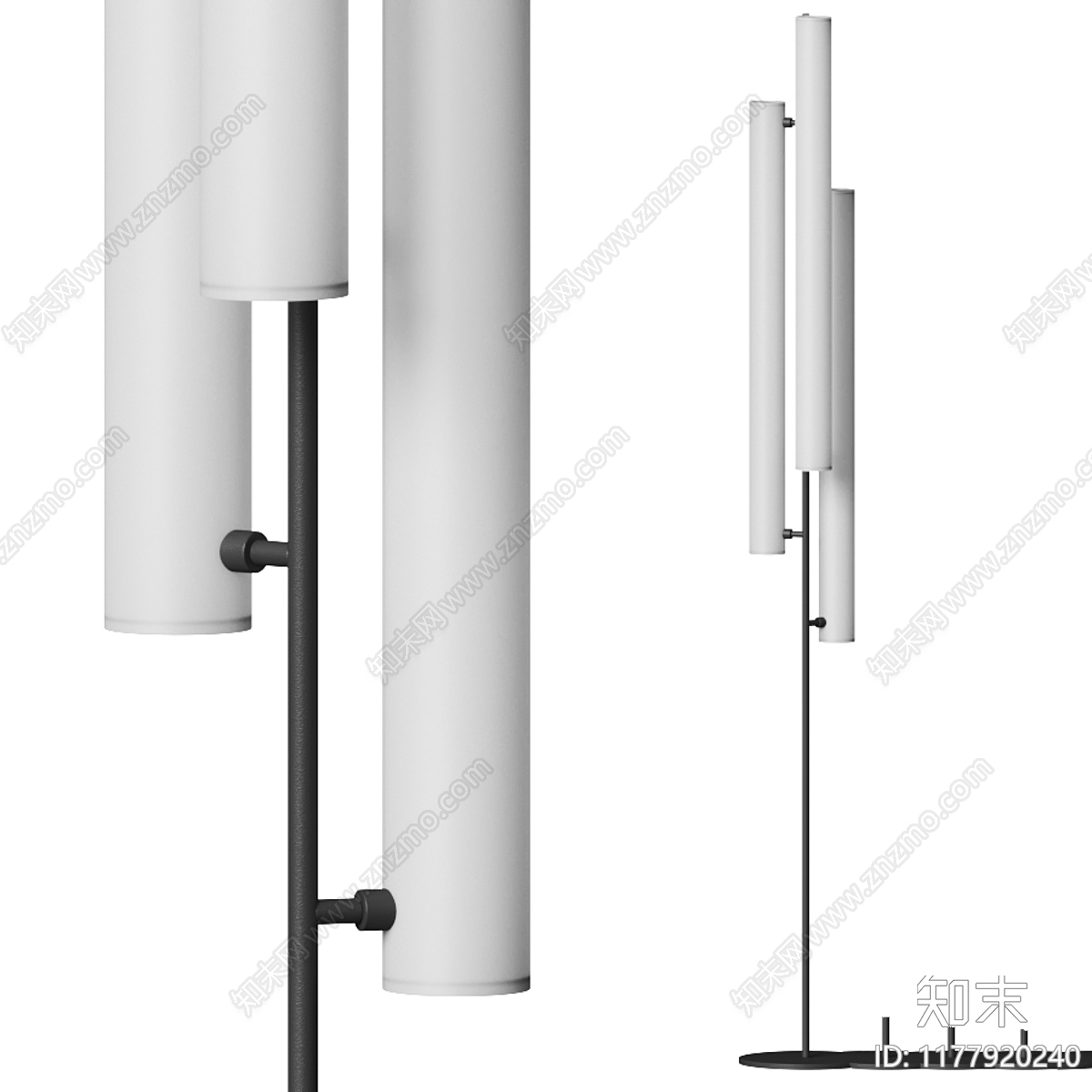 落地灯3D模型下载【ID:1177920240】