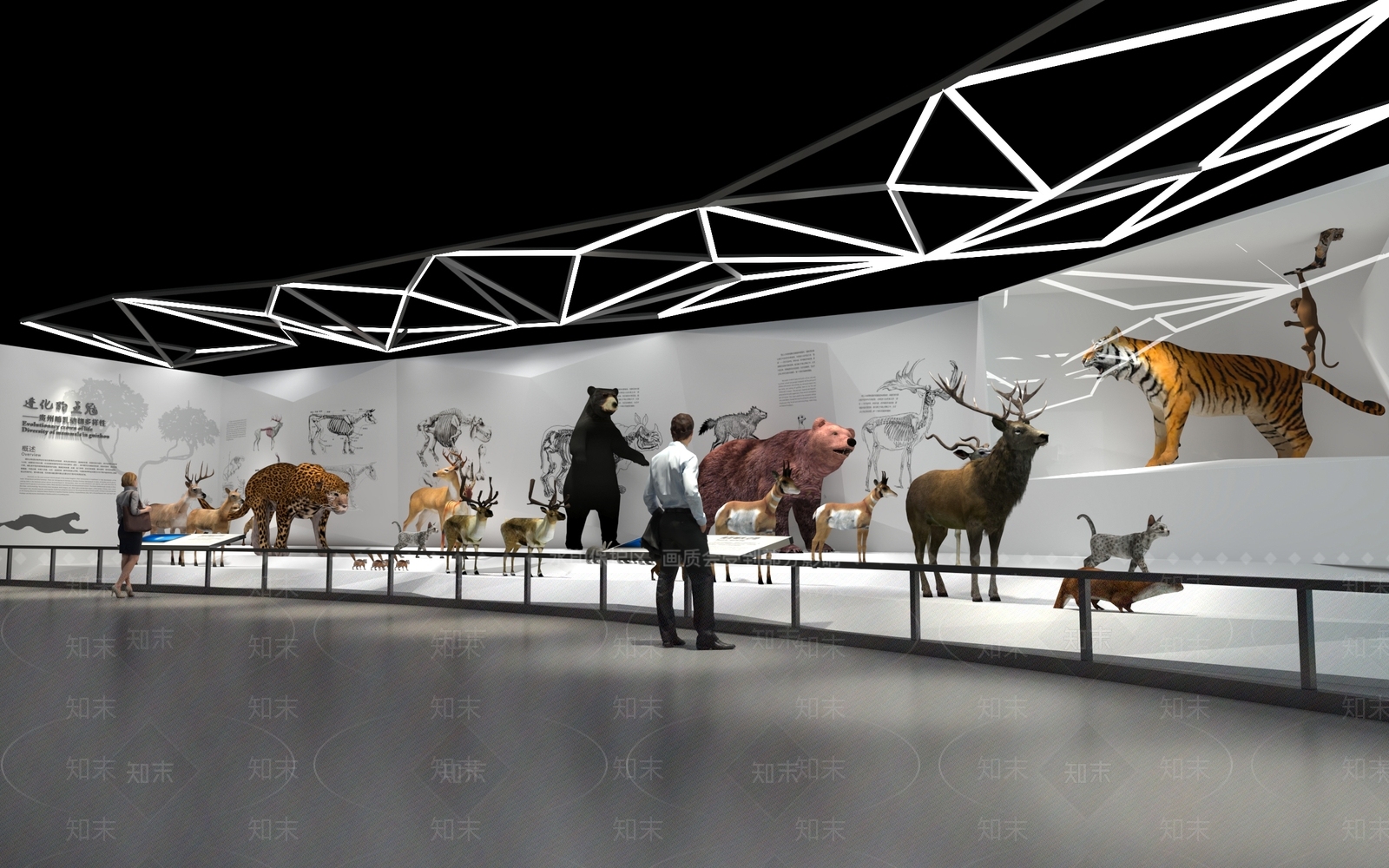 现代博物馆3D模型下载【ID:1177927570】