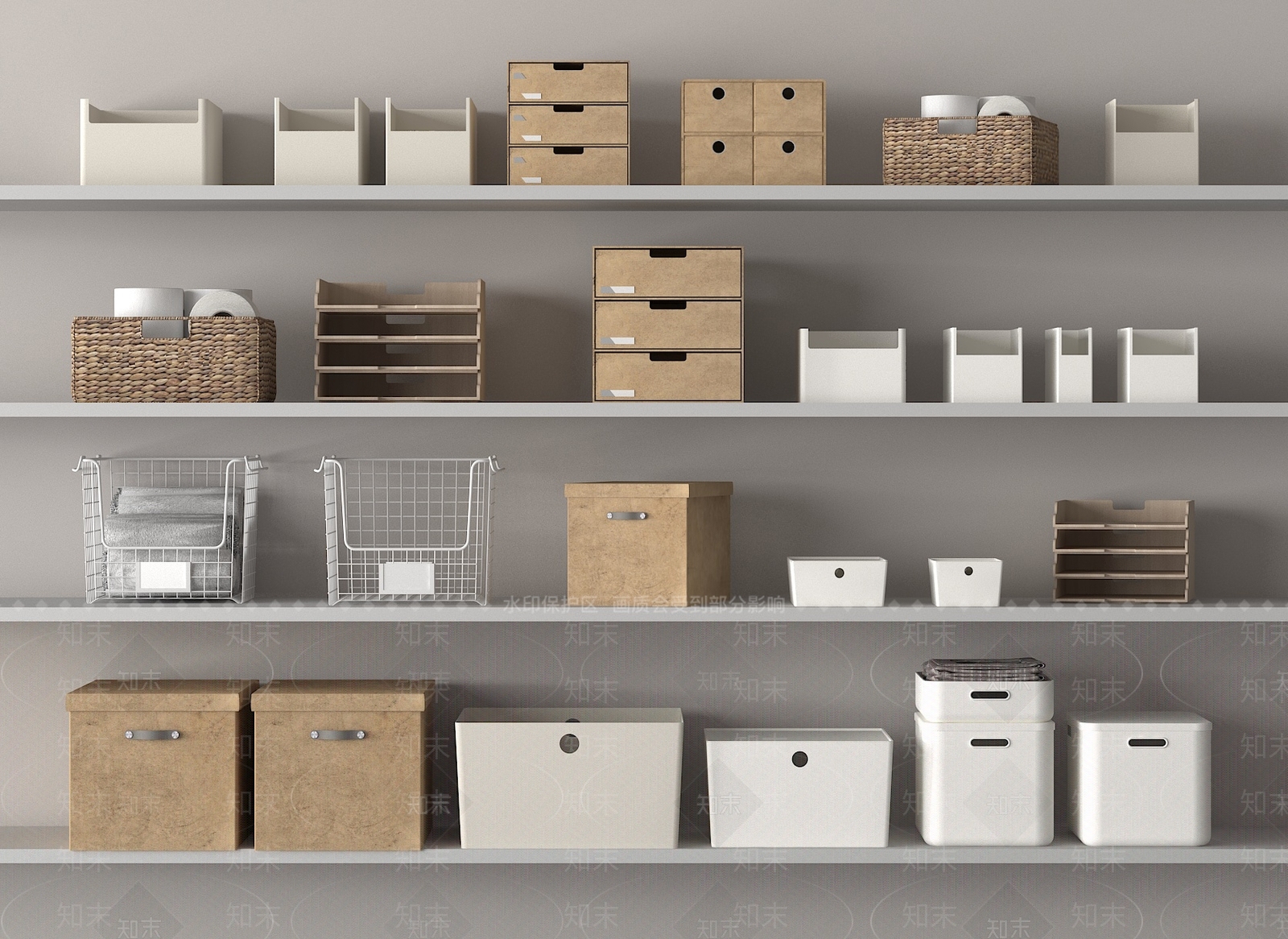 行李箱3D模型下载【ID:1177929532】