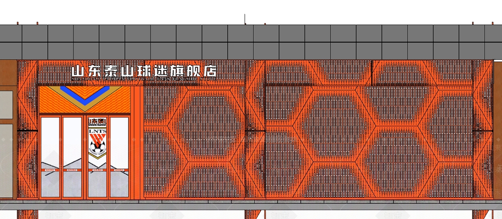 现代体育建筑SU模型下载【ID:1177930569】