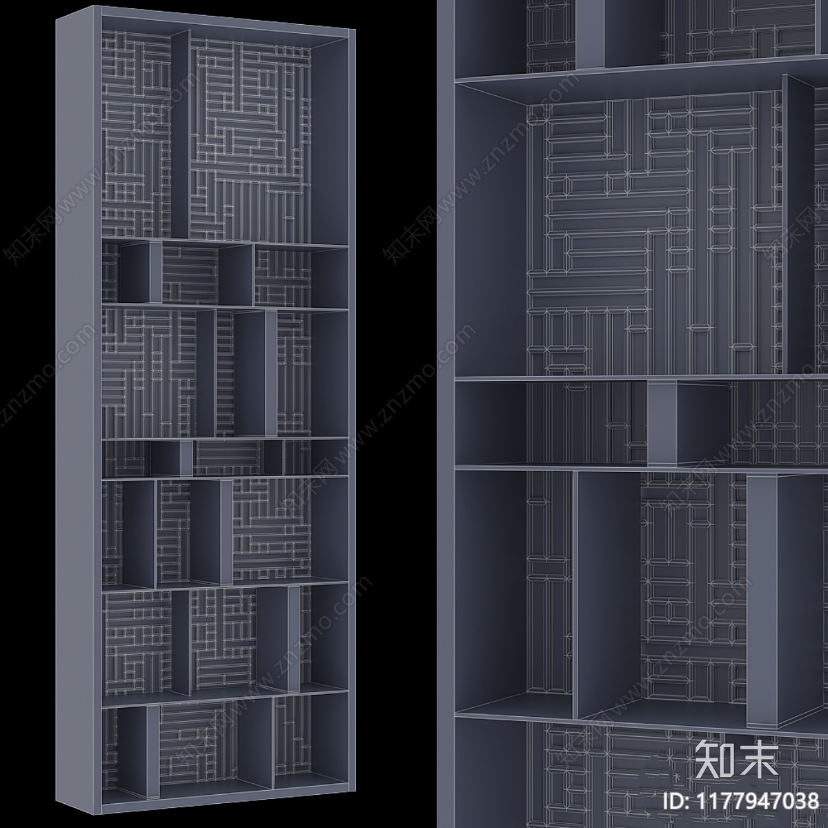 置物架3D模型下载【ID:1177947038】