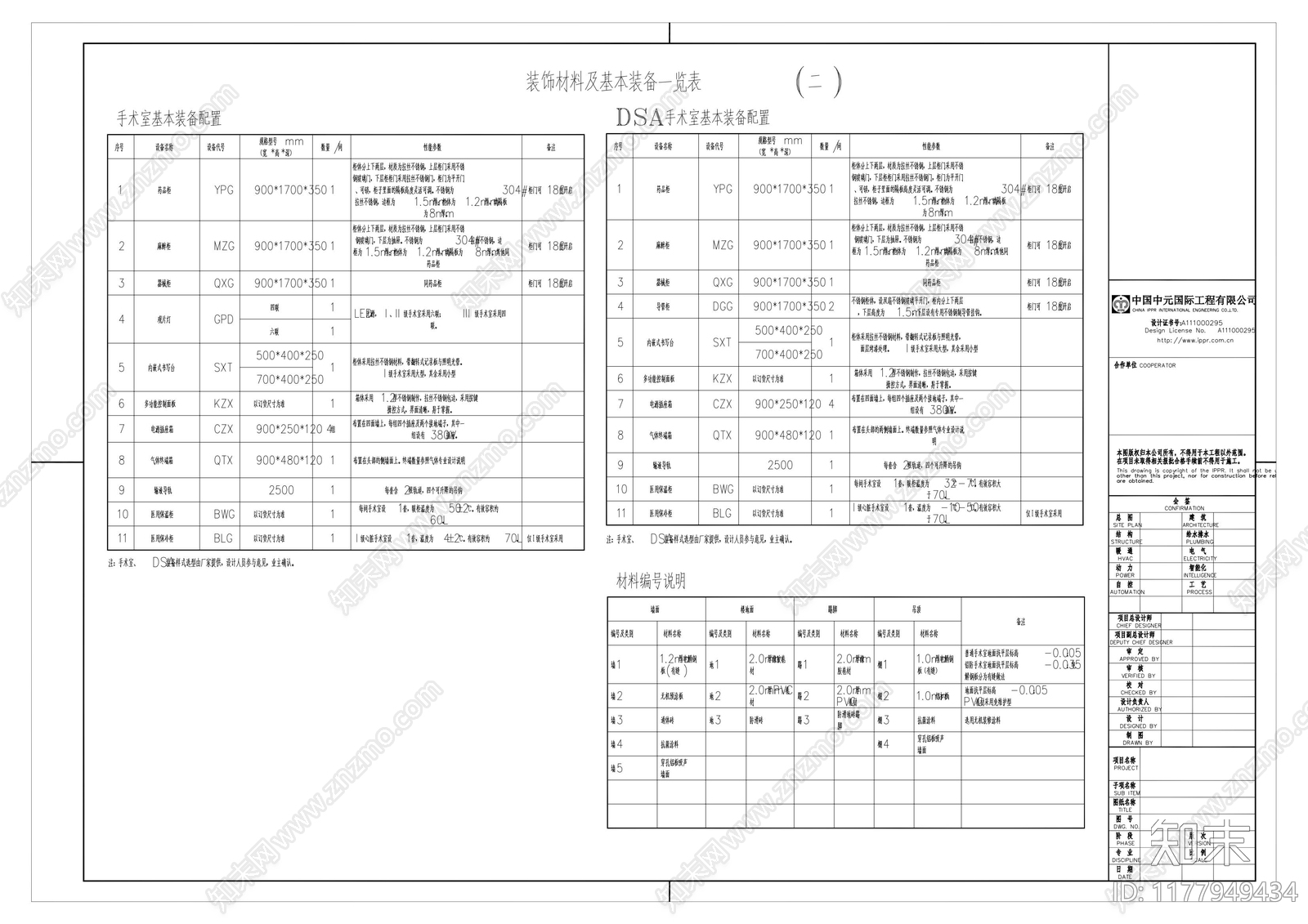 现代医院cad施工图下载【ID:1177949434】