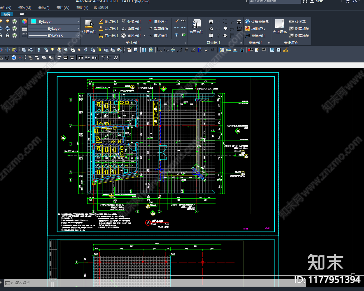 现代新中式驿站施工图下载【ID:1177951394】