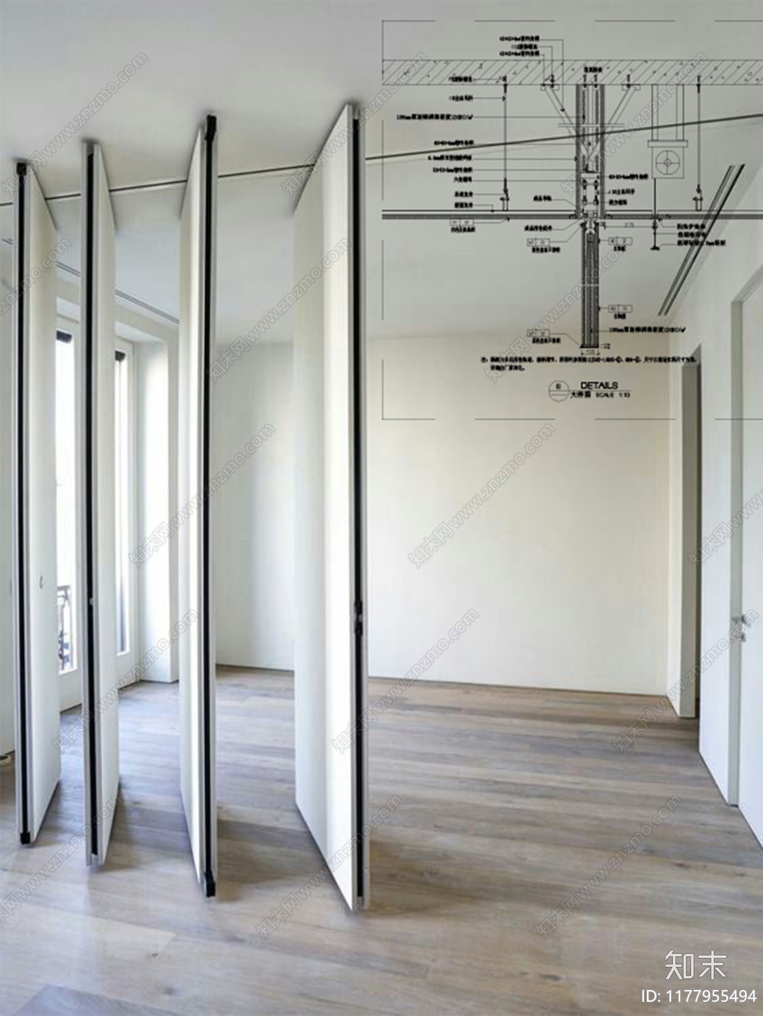 现代吊顶节点施工图下载【ID:1177955494】