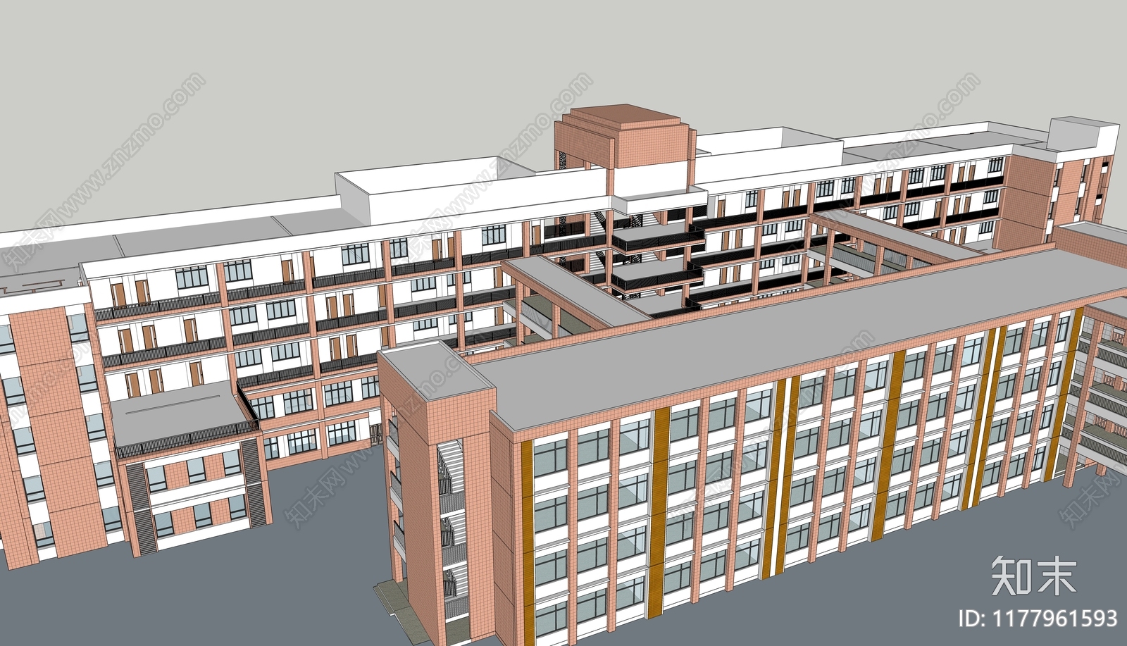 现代其他公共建筑SU模型下载【ID:1177961593】