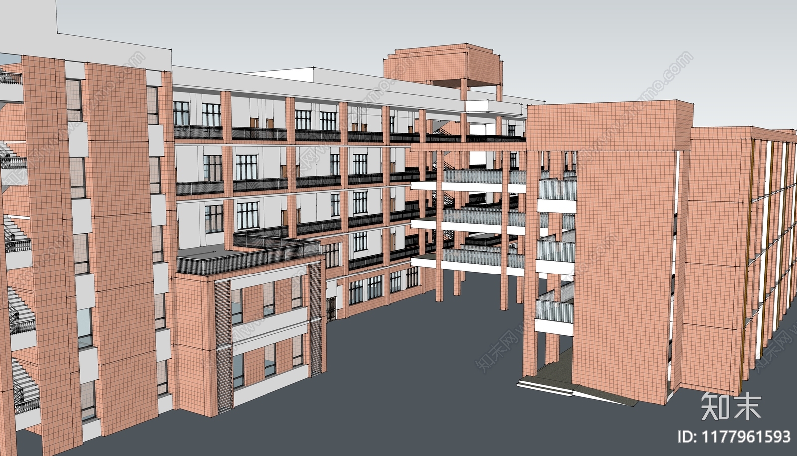 现代其他公共建筑SU模型下载【ID:1177961593】