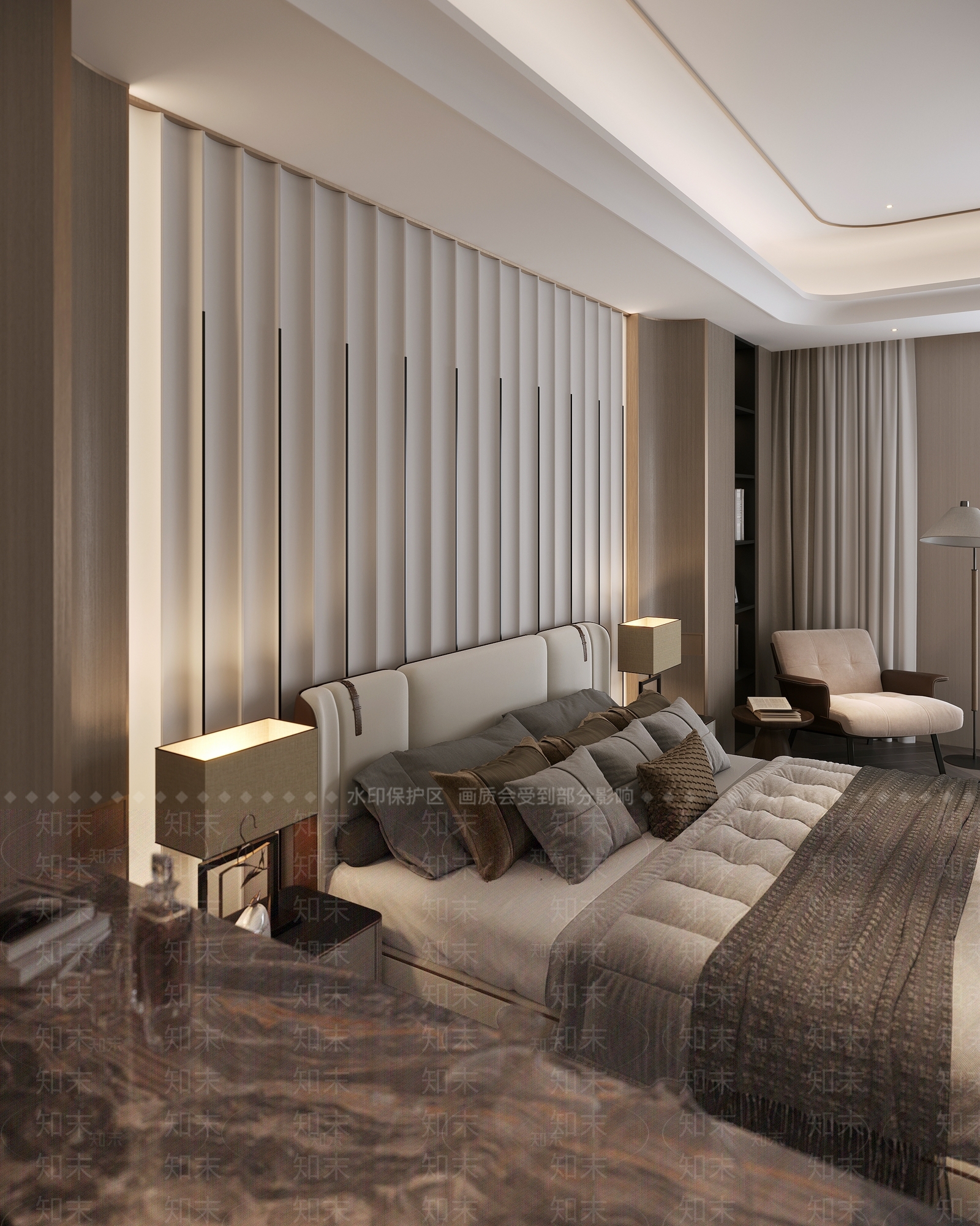 大理石吧台吧台3D模型下载【ID:1227557375】