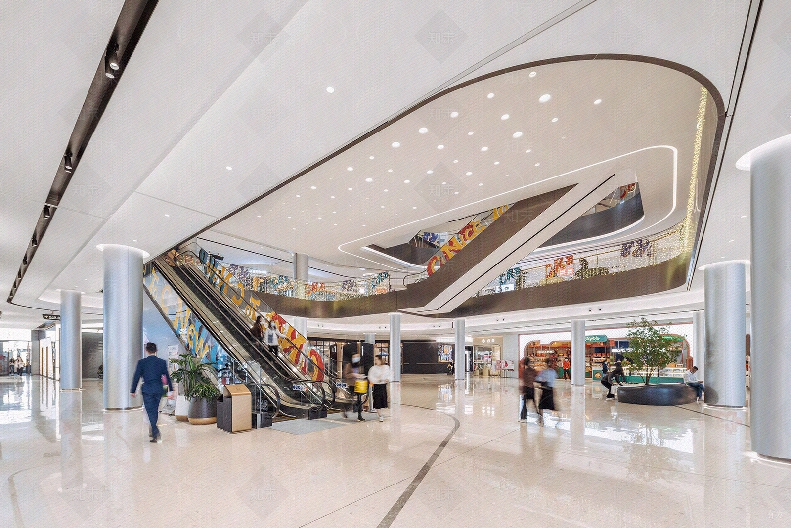 现代商场贴图下载【ID:1177966206】