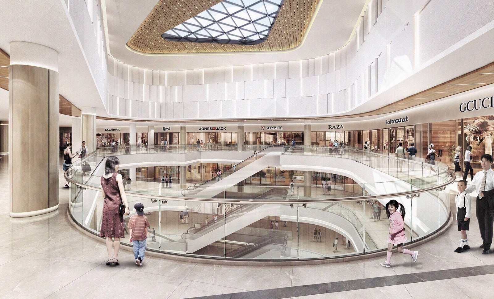 现代商场贴图下载【ID:1177967471】