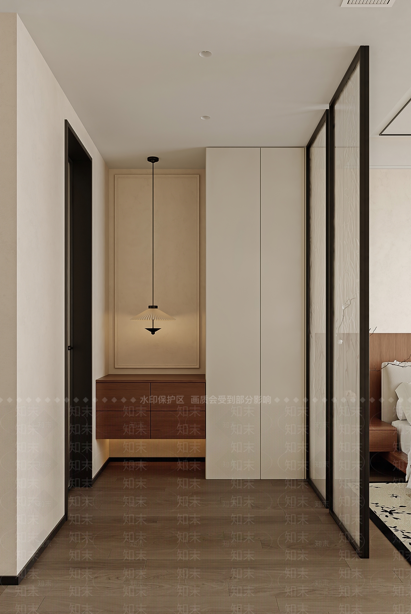 现代玄关3D模型下载【ID:1214844518】