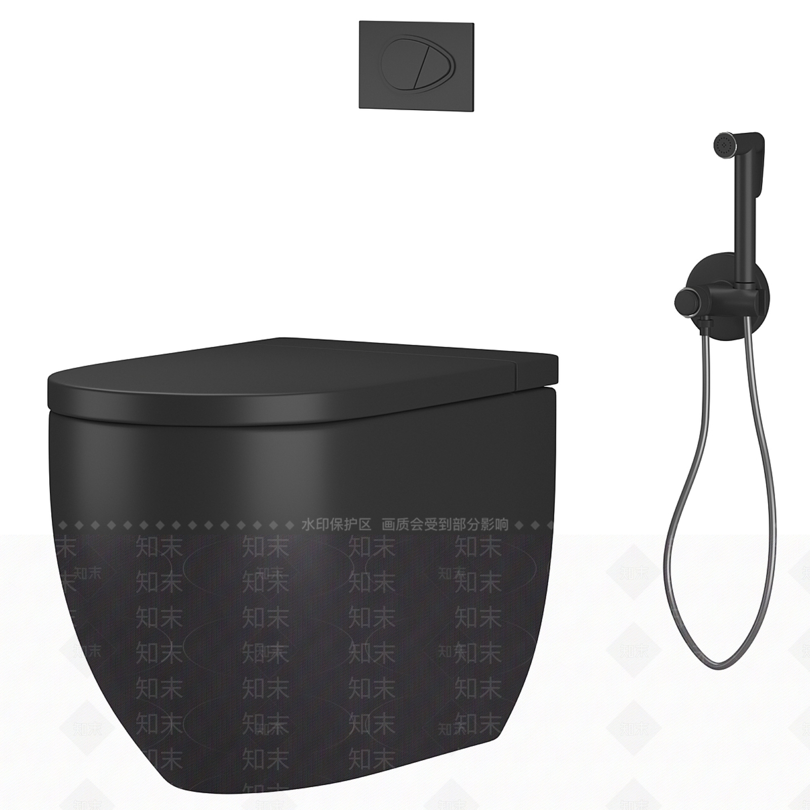 马桶3D模型下载【ID:1177982907】