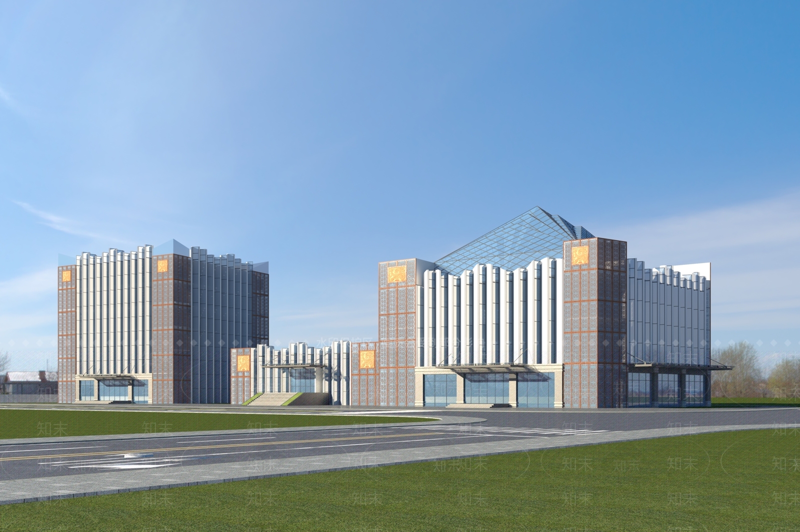 现代其他公共建筑3D模型下载【ID:1177985952】