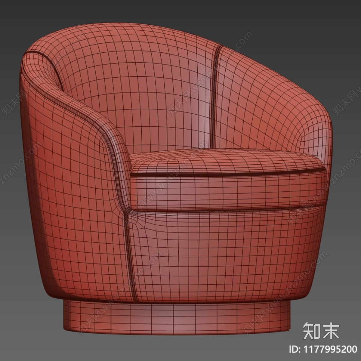 休闲椅3D模型下载【ID:1177995200】