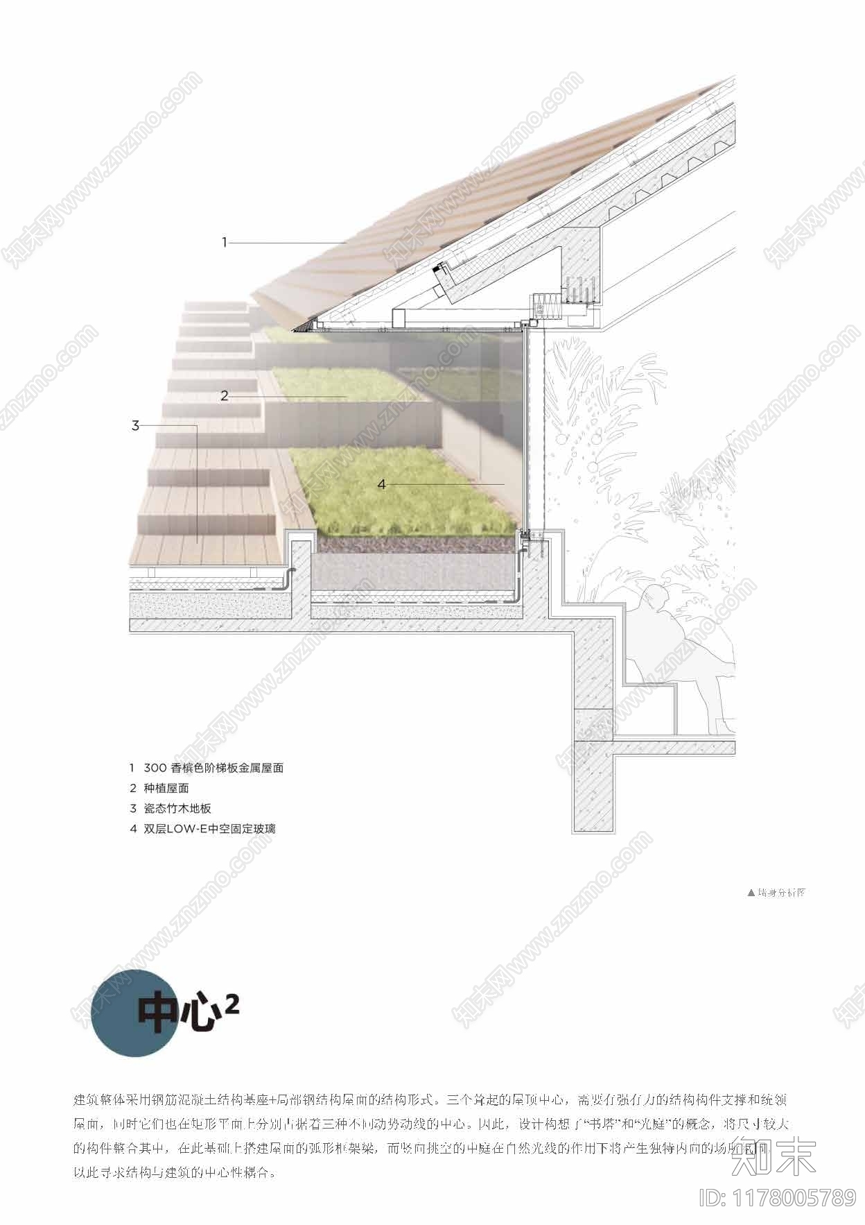 现代新中式图书馆建筑下载【ID:1178005789】