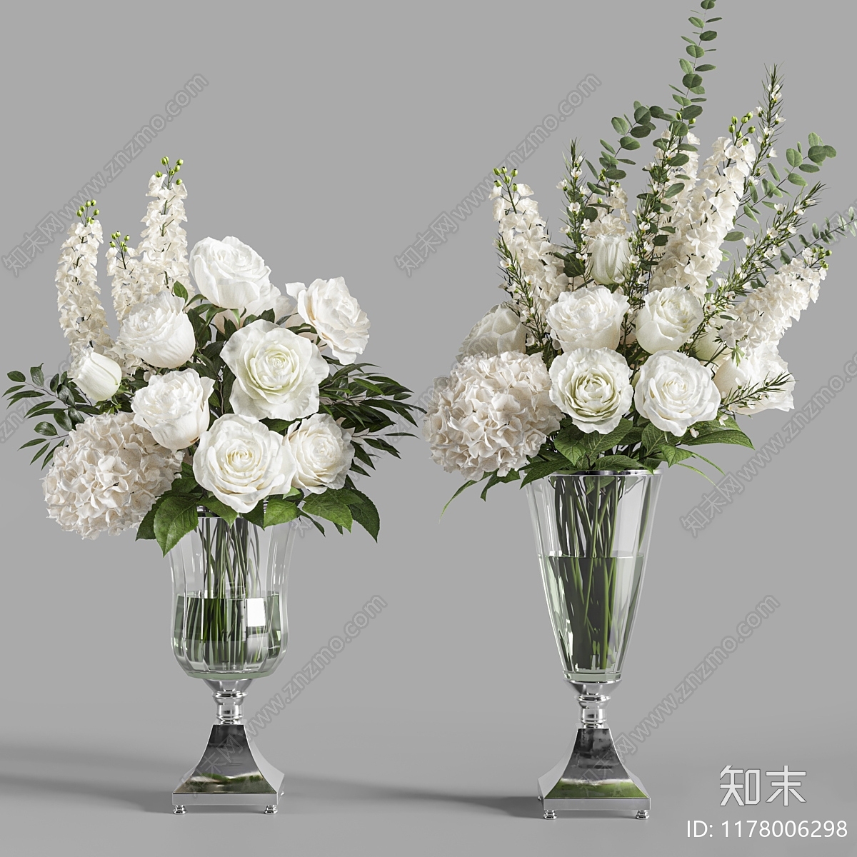 现代简欧花艺3D模型下载【ID:1178006298】