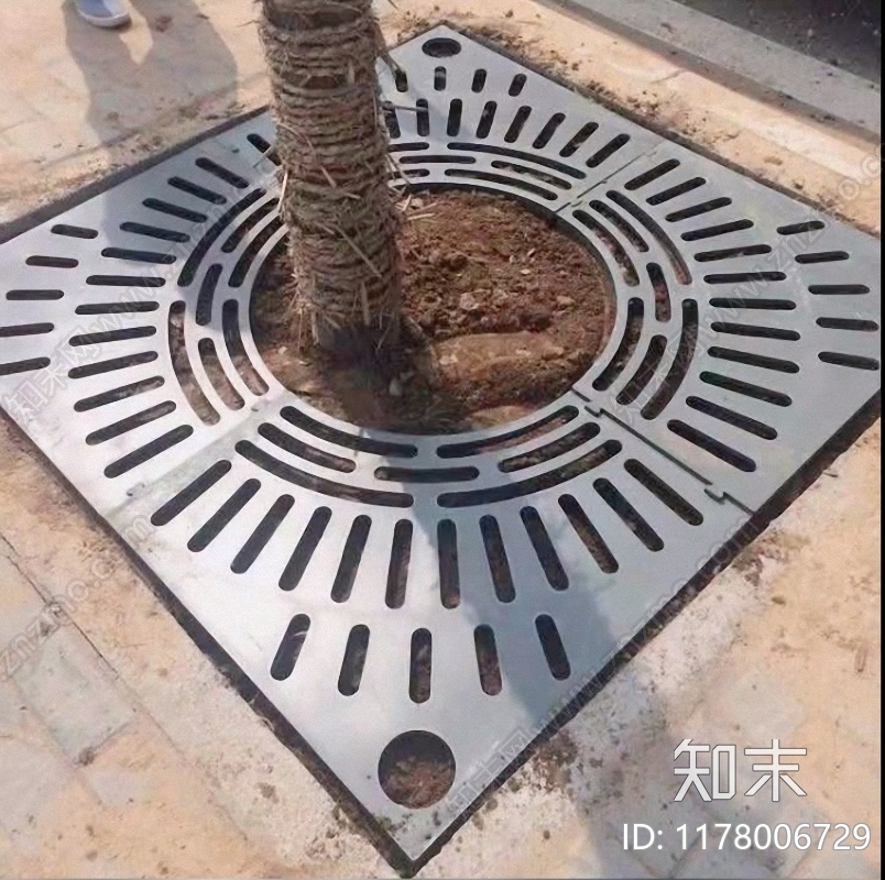 现代工业树池施工图下载【ID:1178006729】