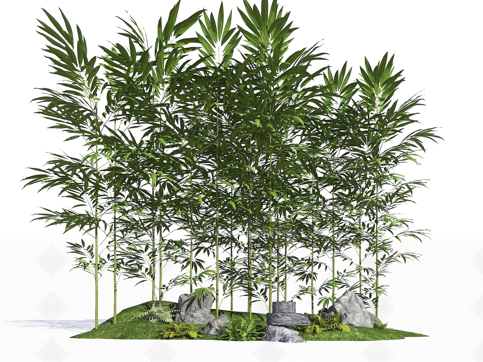 竹子3D模型下载【ID:1178009731】