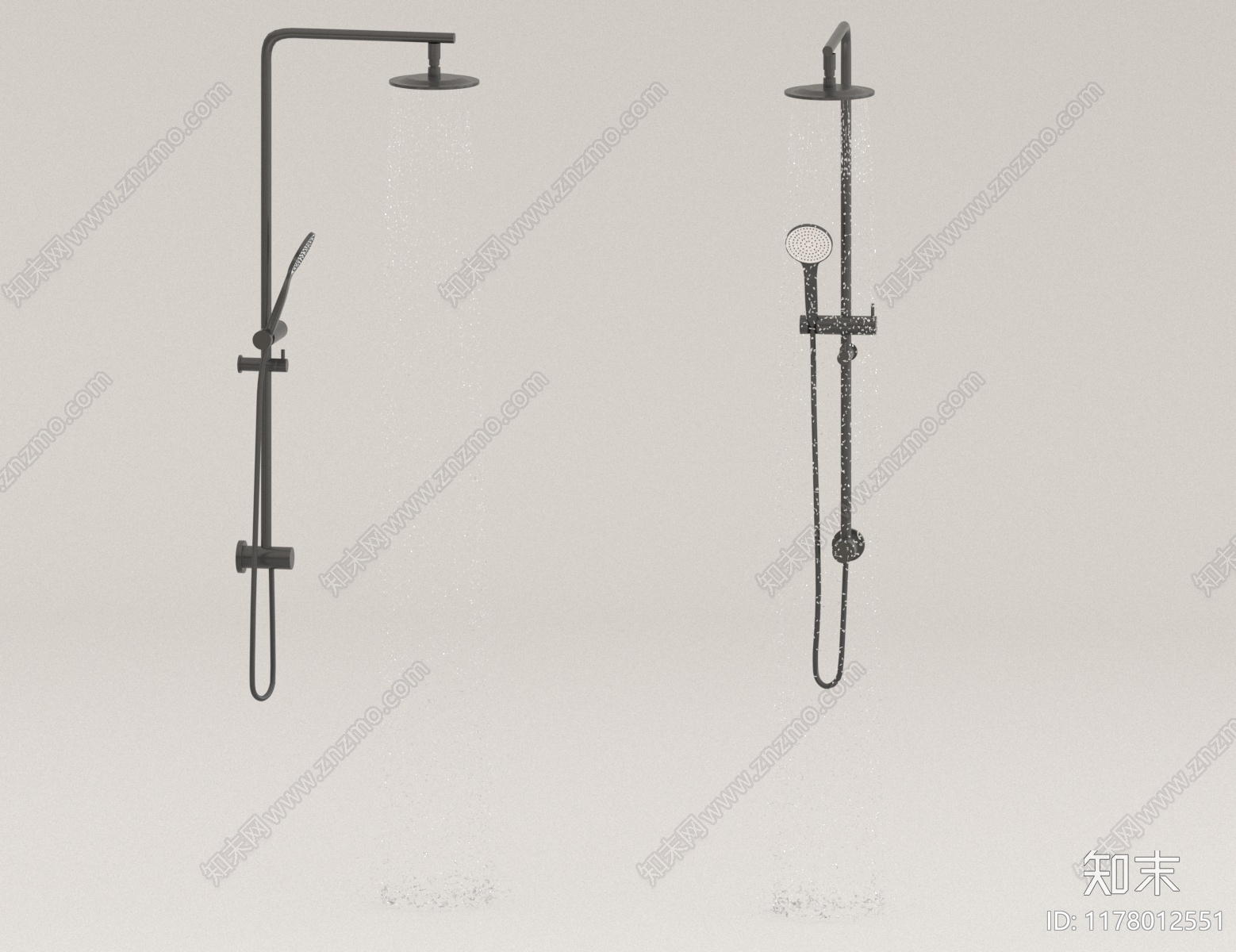 现代壁灯3D模型下载【ID:1178012551】