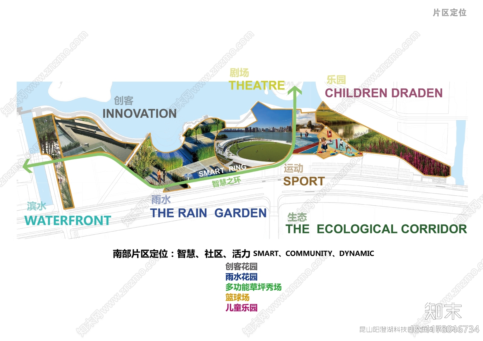 现代滨水公园景观下载【ID:1178016734】