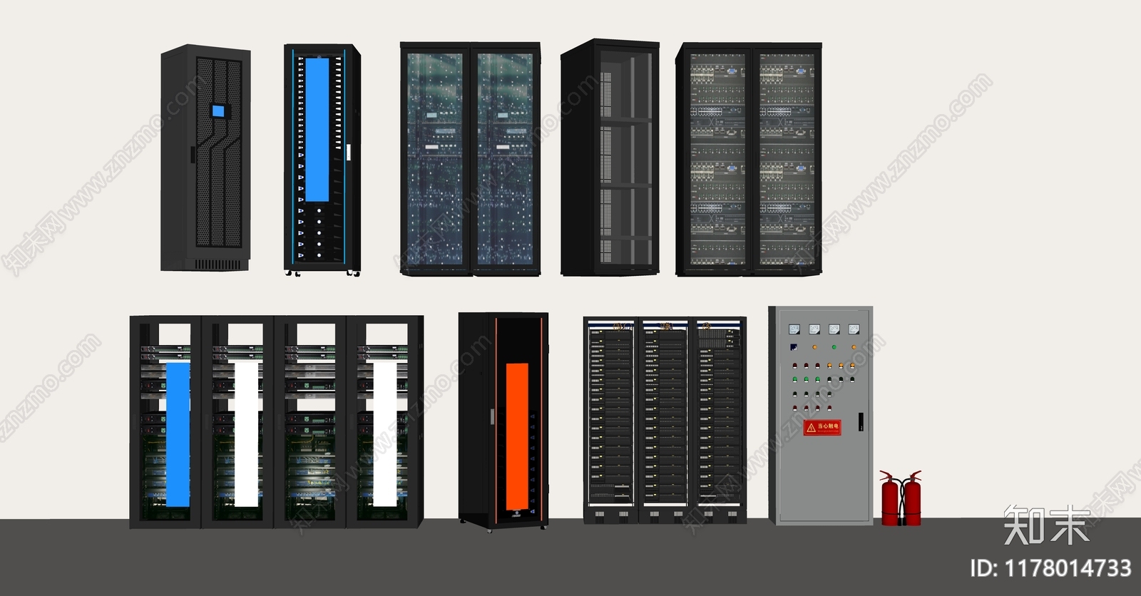 机房SU模型下载【ID:1178014733】